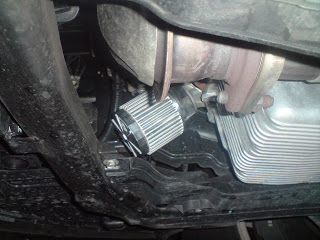 Trasko Oil Filter Installed on Hyundai Matrix